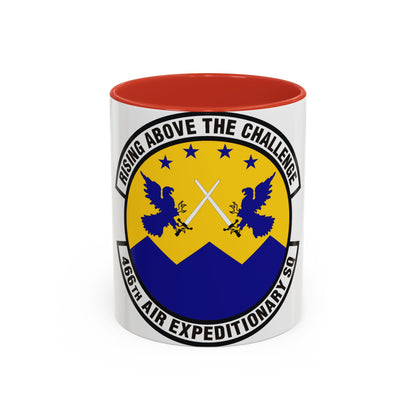 466th Air Expeditionary Squadron (U.S. Air Force) Accent Coffee Mug