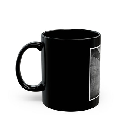 Alexandria, Virginia. Slave Pen. Interior View 001 (U.S. Civil War) Black Coffee Mug