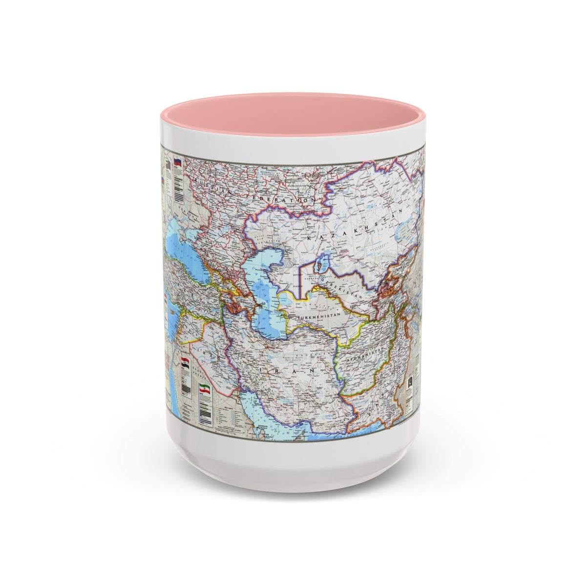 Caspian Region- Promise and Peril (1999) (Map) Accent Coffee Mug