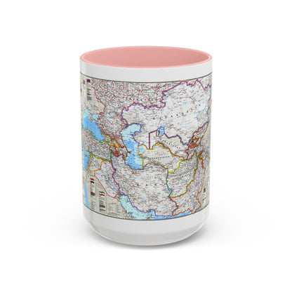 Caspian Region- Promise and Peril (1999) (Map) Accent Coffee Mug