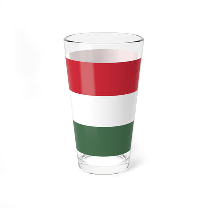 Flag of Hungary (Hungary) Pint Glass 16oz