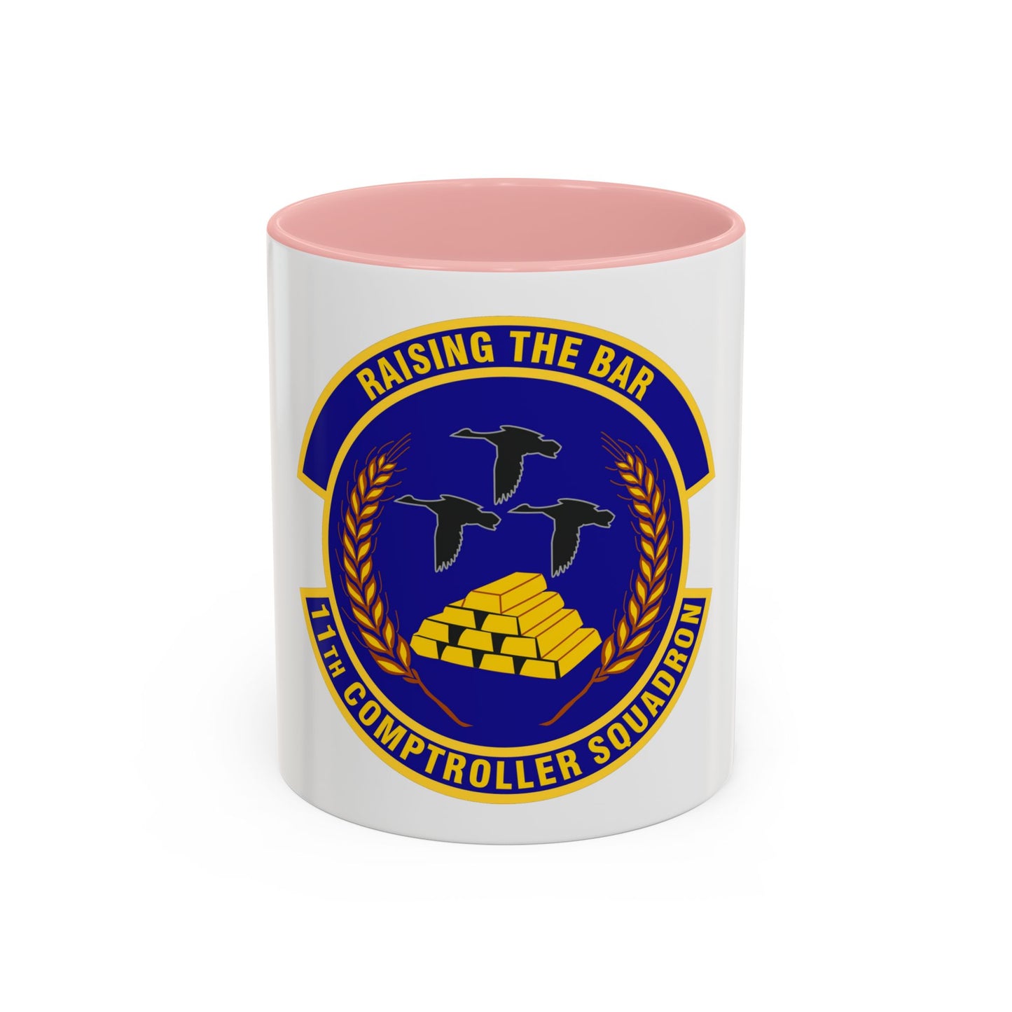 11th Comptroller Squadron (U.S. Air Force) Accent Coffee Mug