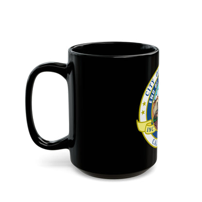 Seal of El Monte California - Black Coffee Mug