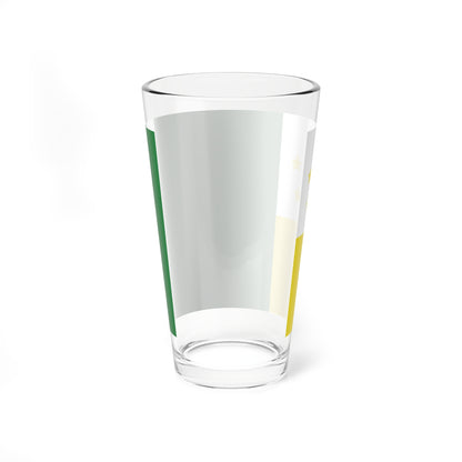 Flag of Fernández Alonso Bolivia (Bolivia) Pint Glass 16oz