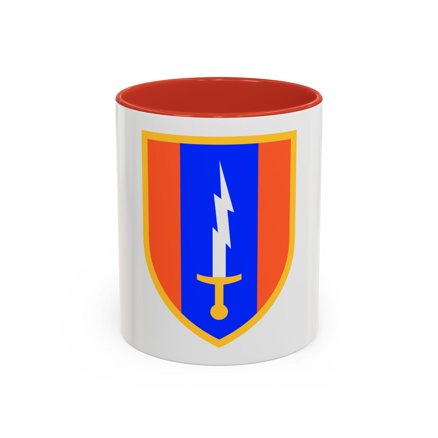 1st Signal Brigade (U.S. Army) Accent Coffee Mug