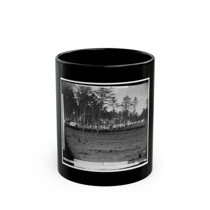 Brandy Station, Virginia. Army Of The Potomac. Eastern Half Of The Camp (U.S. Civil War) Black Coffee Mug