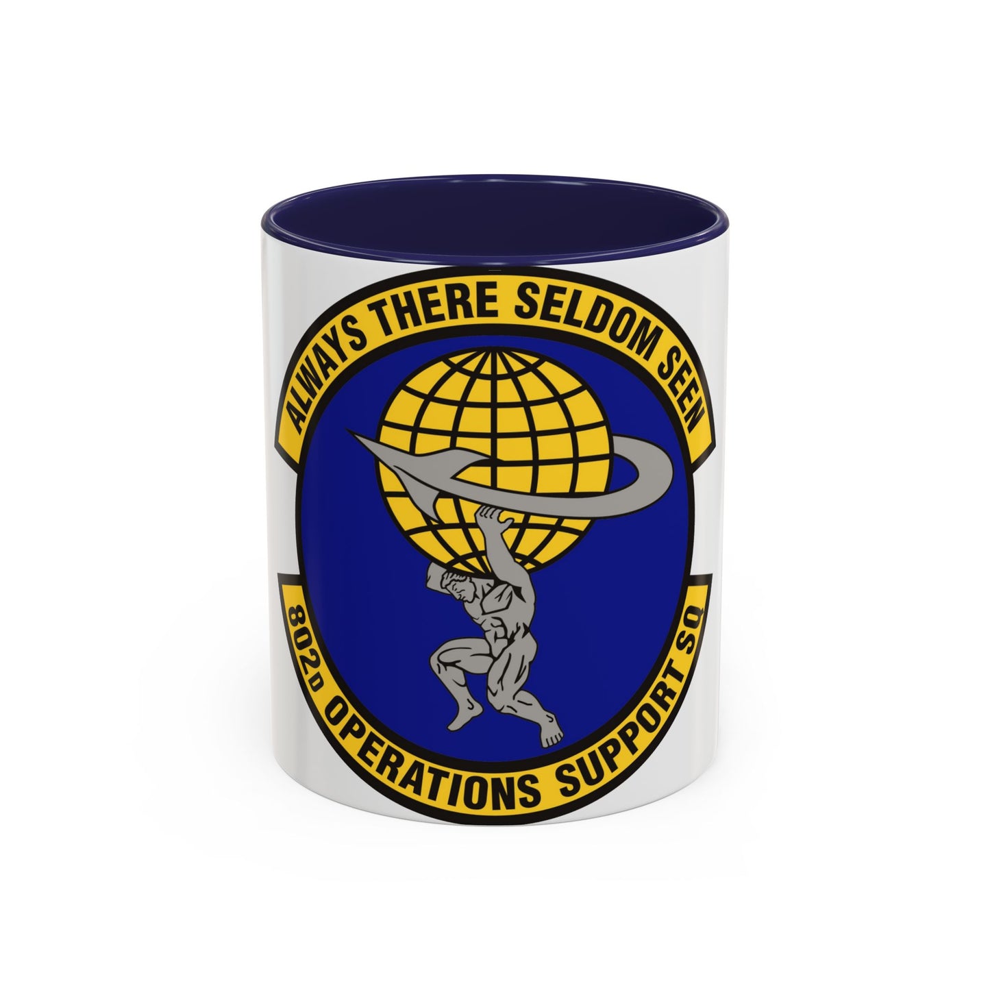 802d Operations Support Squadron (U.S. Air Force) Accent Coffee Mug