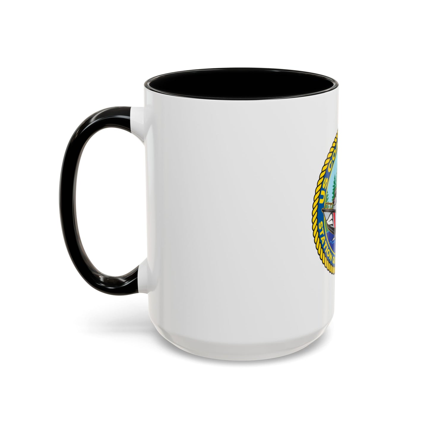 USCGS Quillayute River (U.S. Coast Guard) Accent Coffee Mug