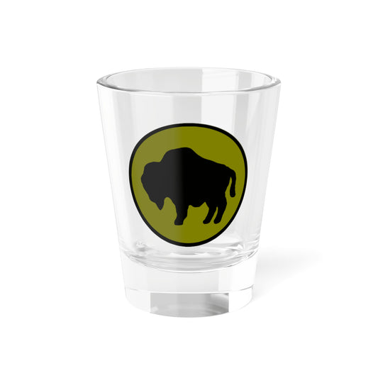 US 92nd Infantry Division (U.S. Army) Shot Glass 1.5oz