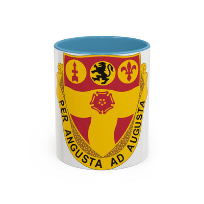 218th Field Artillery Regiment (U.S. Army) Accent Coffee Mug