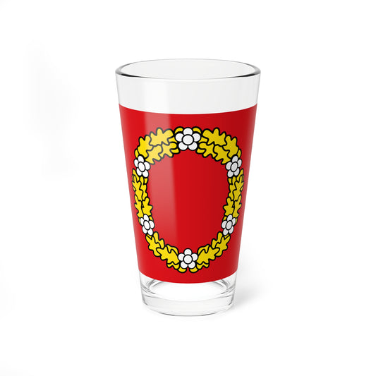 CHE Schonengrund Flag (Switzerland) Pint Glass 16oz