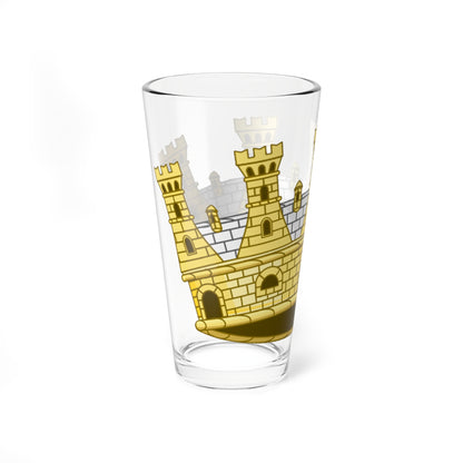 Corona di Città Regno dItalia 1861-1946 (Italy) (Coat of Arms) Pint Glass 16oz