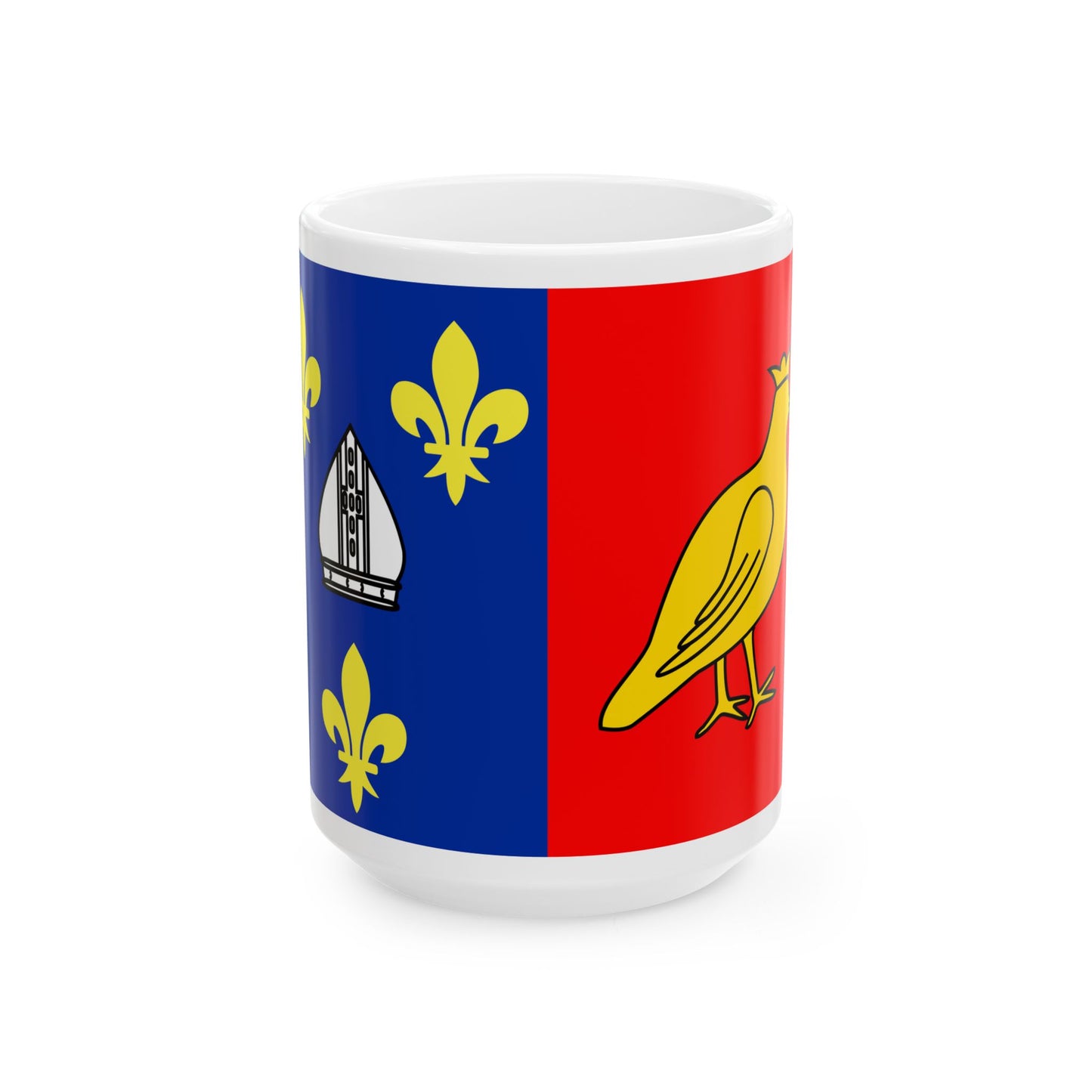 Drapeau de la Charente Maritime France 2 - Tasse à café blanche