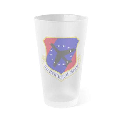 447th Air Expeditionary Group (U.S. Air Force) Frosted Pint Glass 16oz-Go Mug Yourself