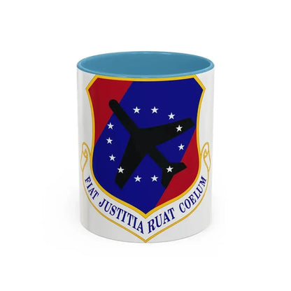 447th Air Expeditionary Group (U.S. Air Force) Accent Coffee Mug 11oz Light Blue - Go Mug Yourself