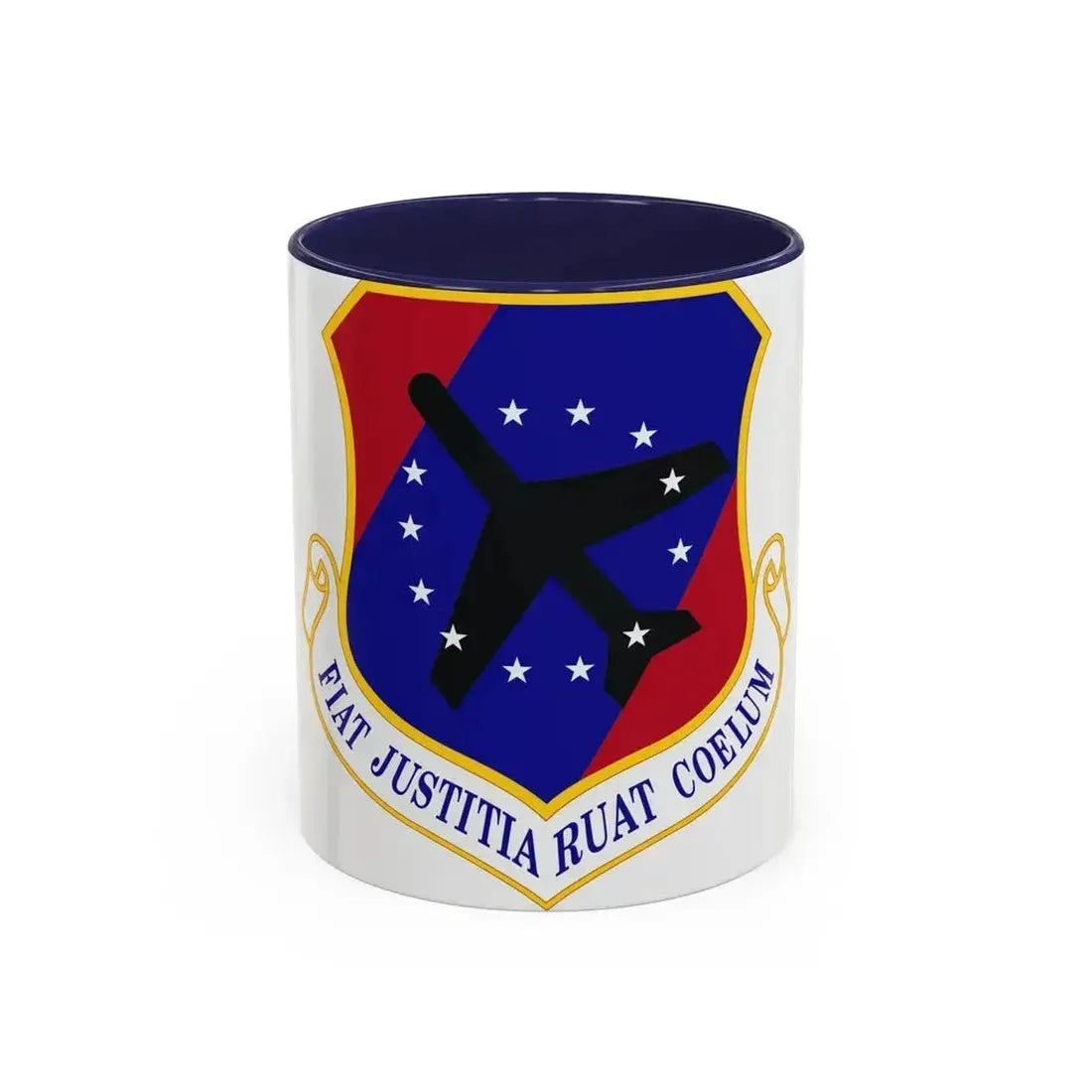 447th Air Expeditionary Group (U.S. Air Force) Accent Coffee Mug 11oz Navy - Go Mug Yourself