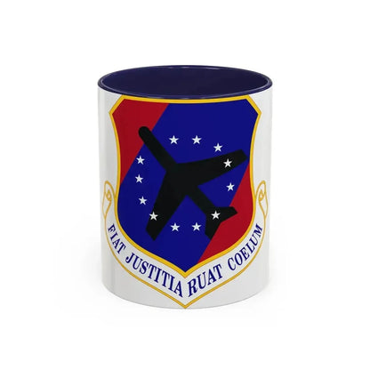 447th Air Expeditionary Group (U.S. Air Force) Accent Coffee Mug 11oz Navy - Go Mug Yourself