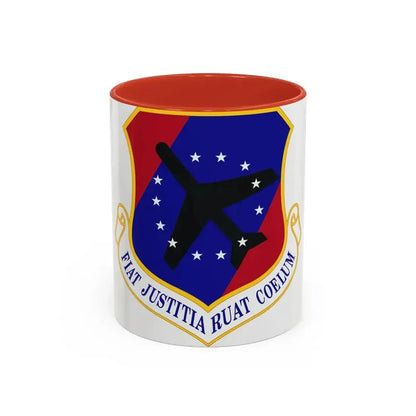 447th Air Expeditionary Group (U.S. Air Force) Accent Coffee Mug 11oz Red - Go Mug Yourself