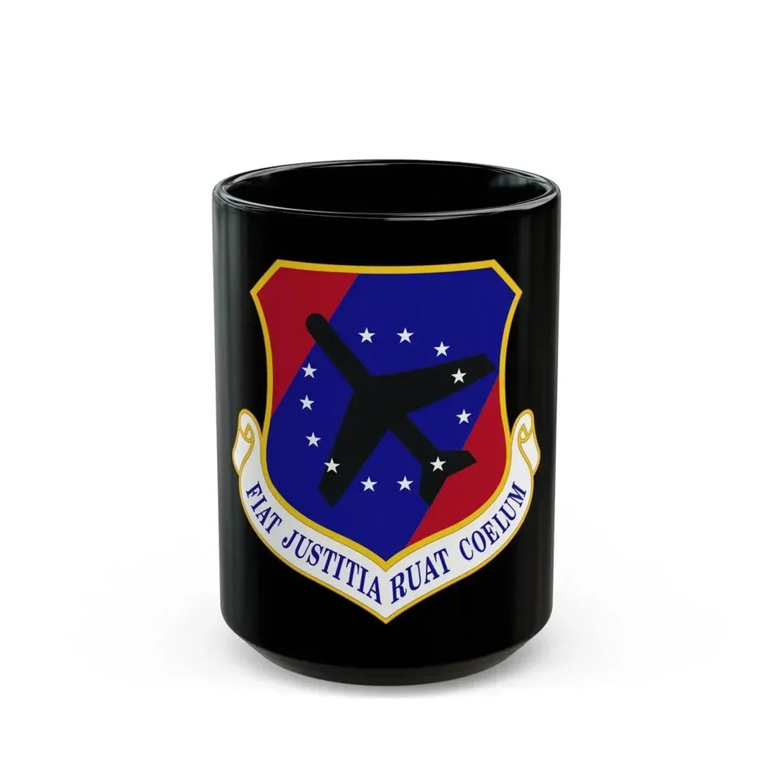 447th Air Expeditionary Group (U.S. Air Force) Black Coffee Mug 15oz - Go Mug Yourself