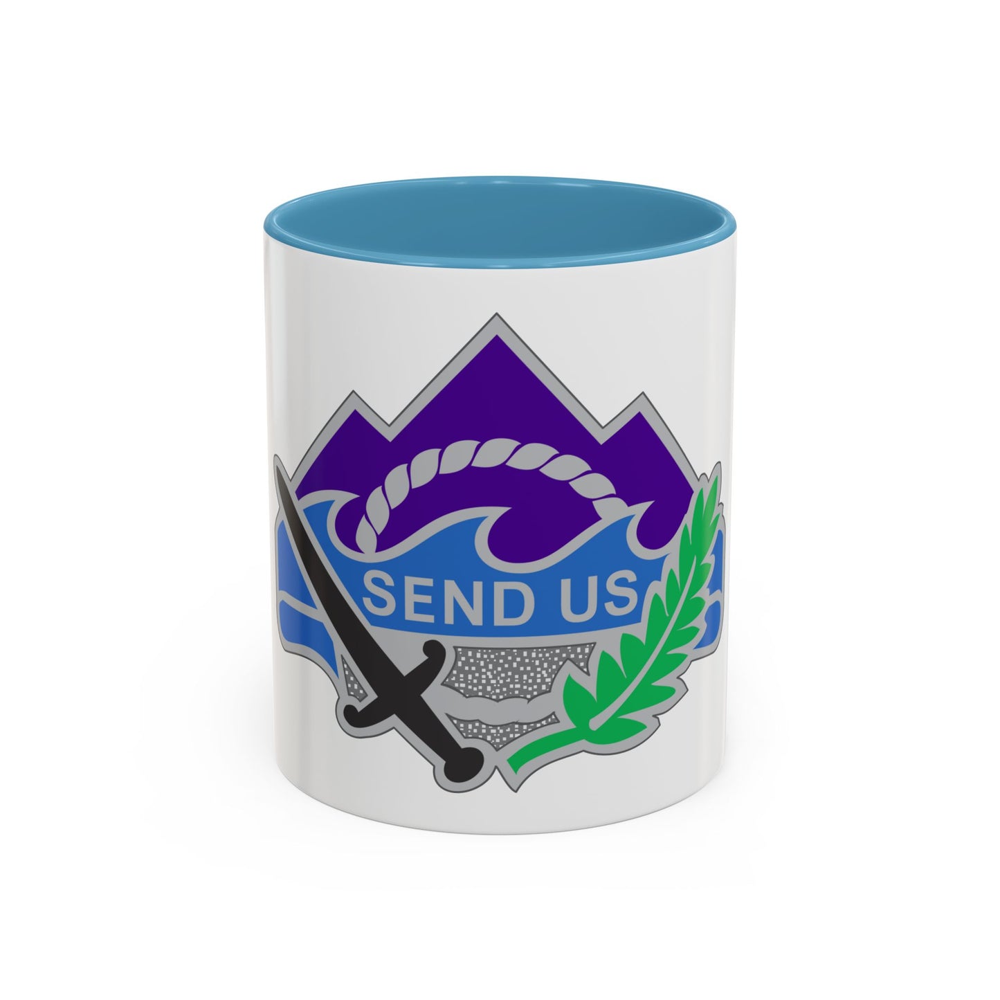 350 Civil Affairs Command 2 (U.S. Army) Accent Coffee Mug