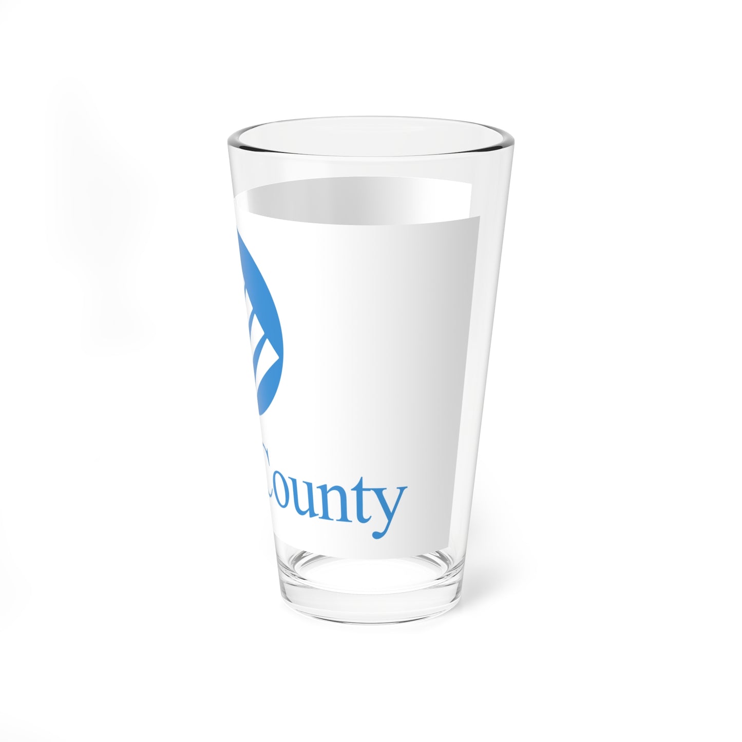 Flag of Pierce County Washington (United States) Pint Glass 16oz