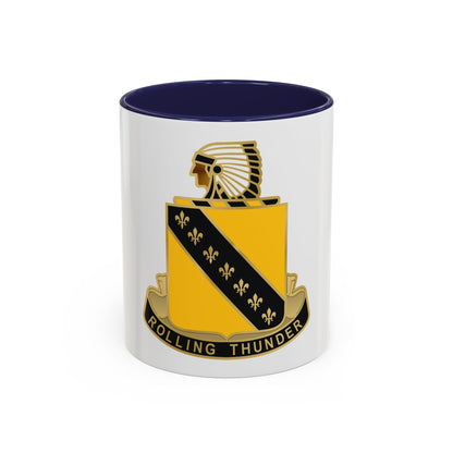 245 Armor Regiment (U.S. Army) Accent Coffee Mug