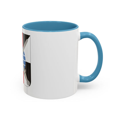 527 Military Intelligence Battalion 2 (U.S. Army) Accent Coffee Mug