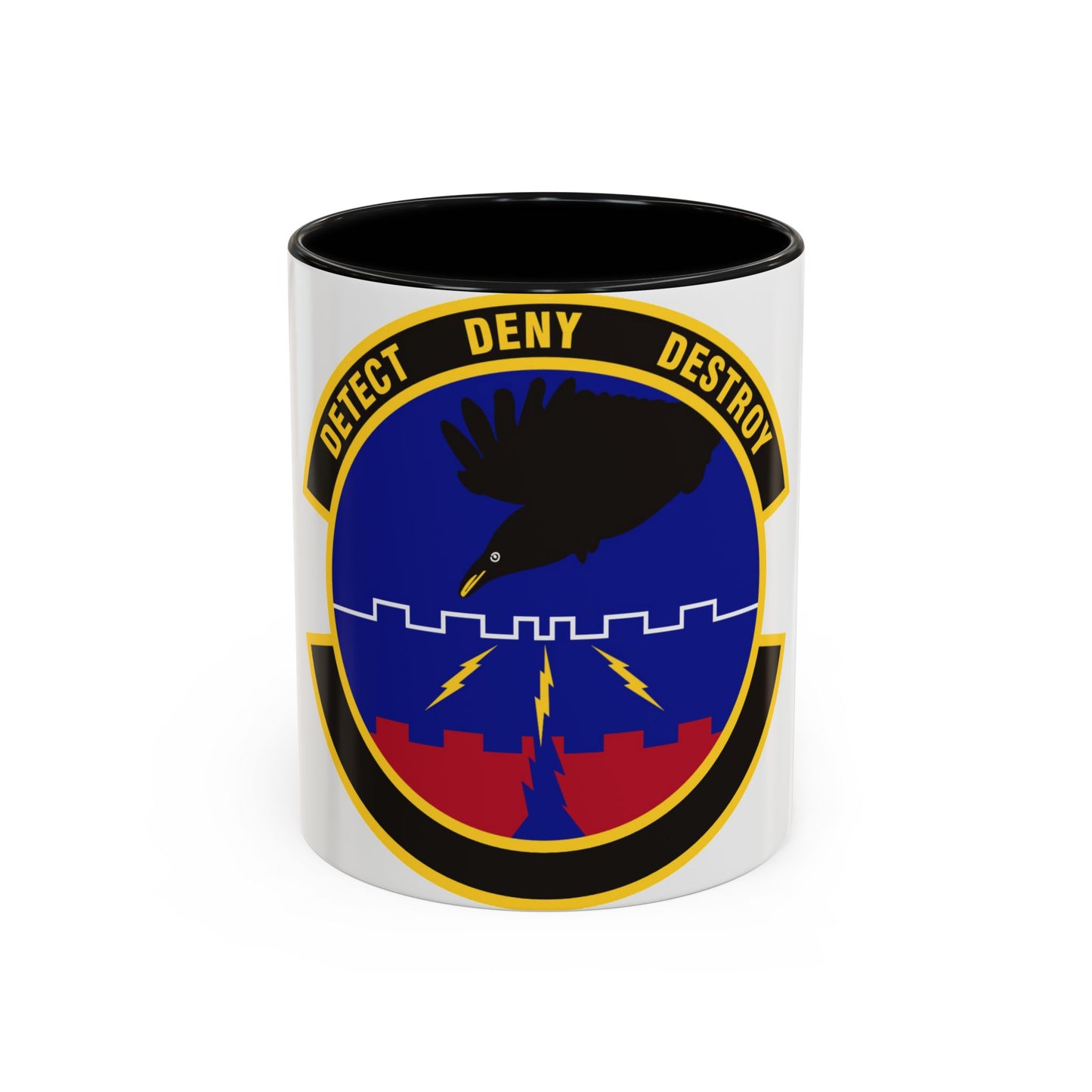 579 Software Engineering Squadron AFMC (U.S. Air Force) Accent Coffee Mug