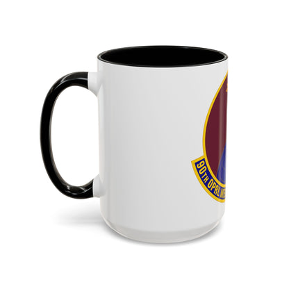 90 Operational Medical Readiness Squadron AFGSC (U.S. Air Force) Accent Coffee Mug