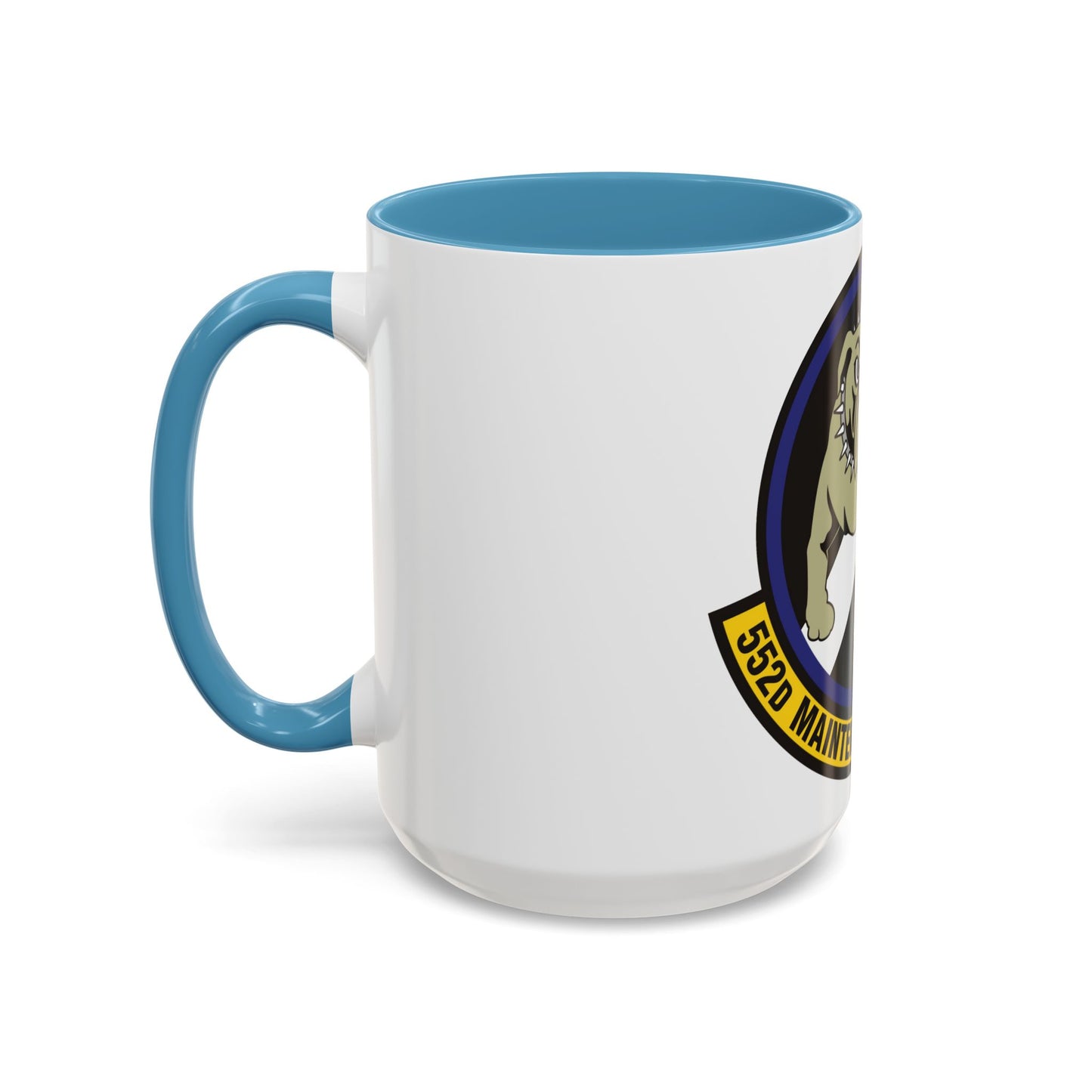 552 Maintenance Squadron ACC (U.S. Air Force) Accent Coffee Mug