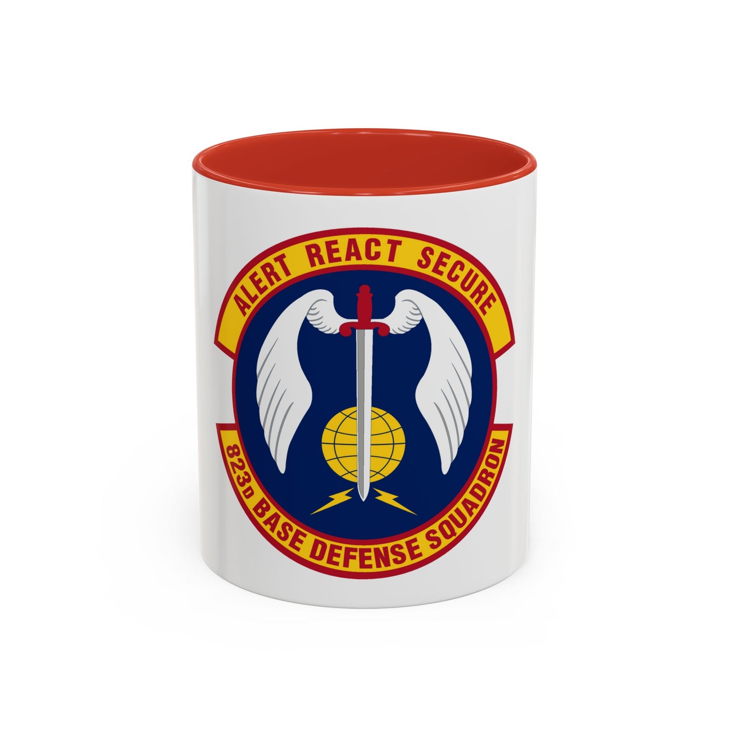 823 Base Defense Squadron ACC (U.S. Air Force) Accent Coffee Mug
