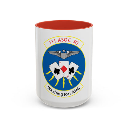 111 ASOC Sq Washington ANG (U.S. Air Force) Accent Coffee Mug