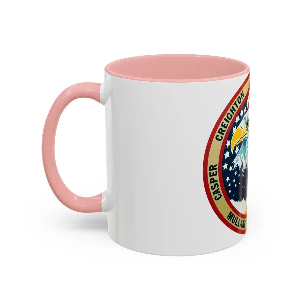 STS 36 (NASA) Accent Coffee Mug-Go Mug Yourself