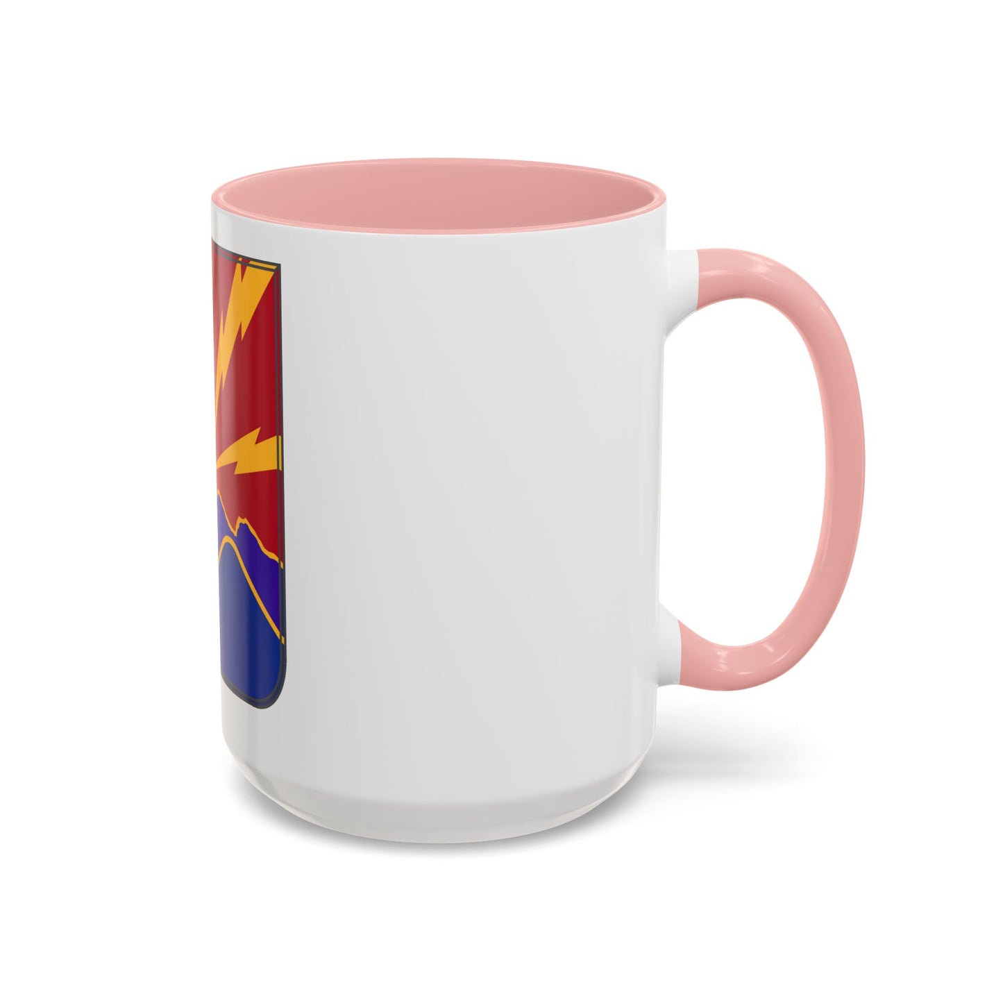 593rd Field Artillery Battalion v2 (U.S. Army) Accent Coffee Mug
