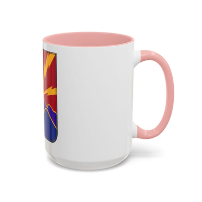 593rd Field Artillery Battalion v2 (U.S. Army) Accent Coffee Mug