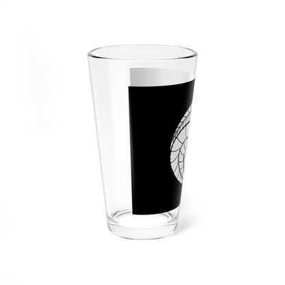 Flag of the Kuroda Lords of Fukuoka in Chikuzen Province B (Japan) Pint Glass 16oz
