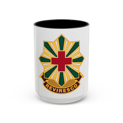 528th Hospital Center (U.S. Army) Accent Coffee Mug