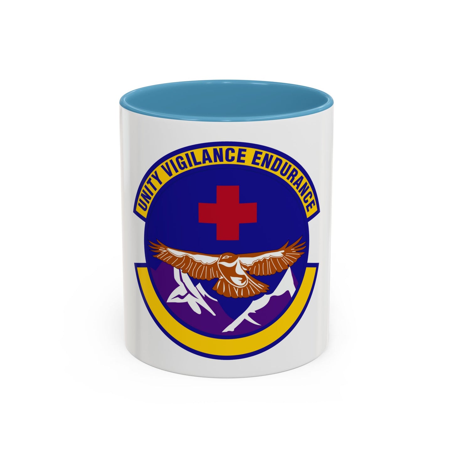 17 Operational Medical Readiness Squadron AETC (U.S. Air Force) Accent Coffee Mug