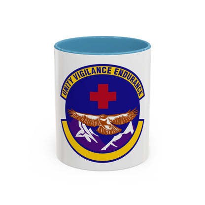 17 Operational Medical Readiness Squadron AETC (U.S. Air Force) Accent Coffee Mug