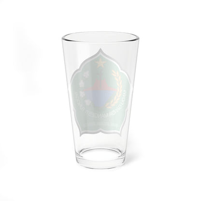 Seal of Pamekasan Regency (Indonesia) (Coat of Arms) Pint Glass 16oz