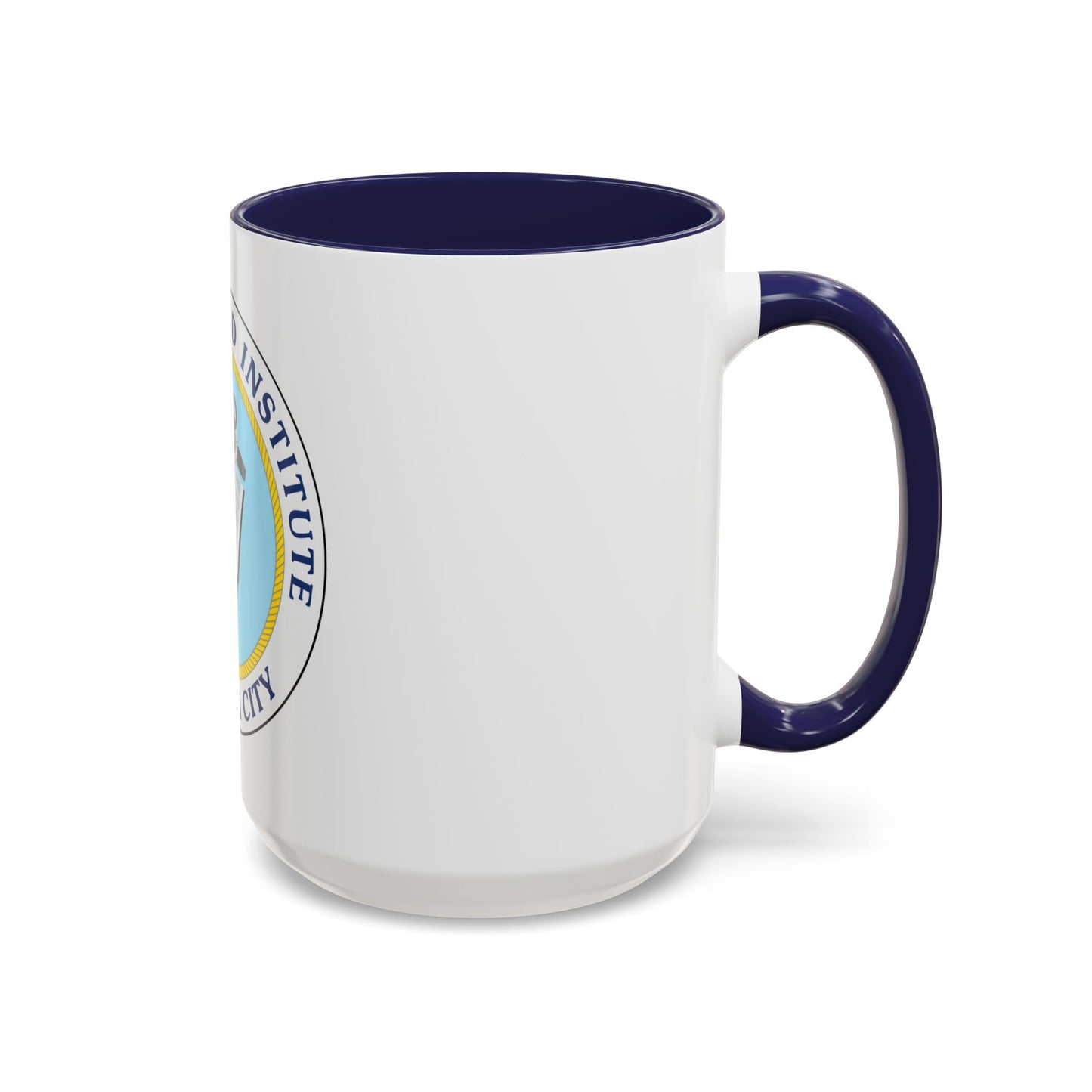 USCG Institute Oklahoma City 2 (U.S. Coast Guard) Accent Coffee Mug