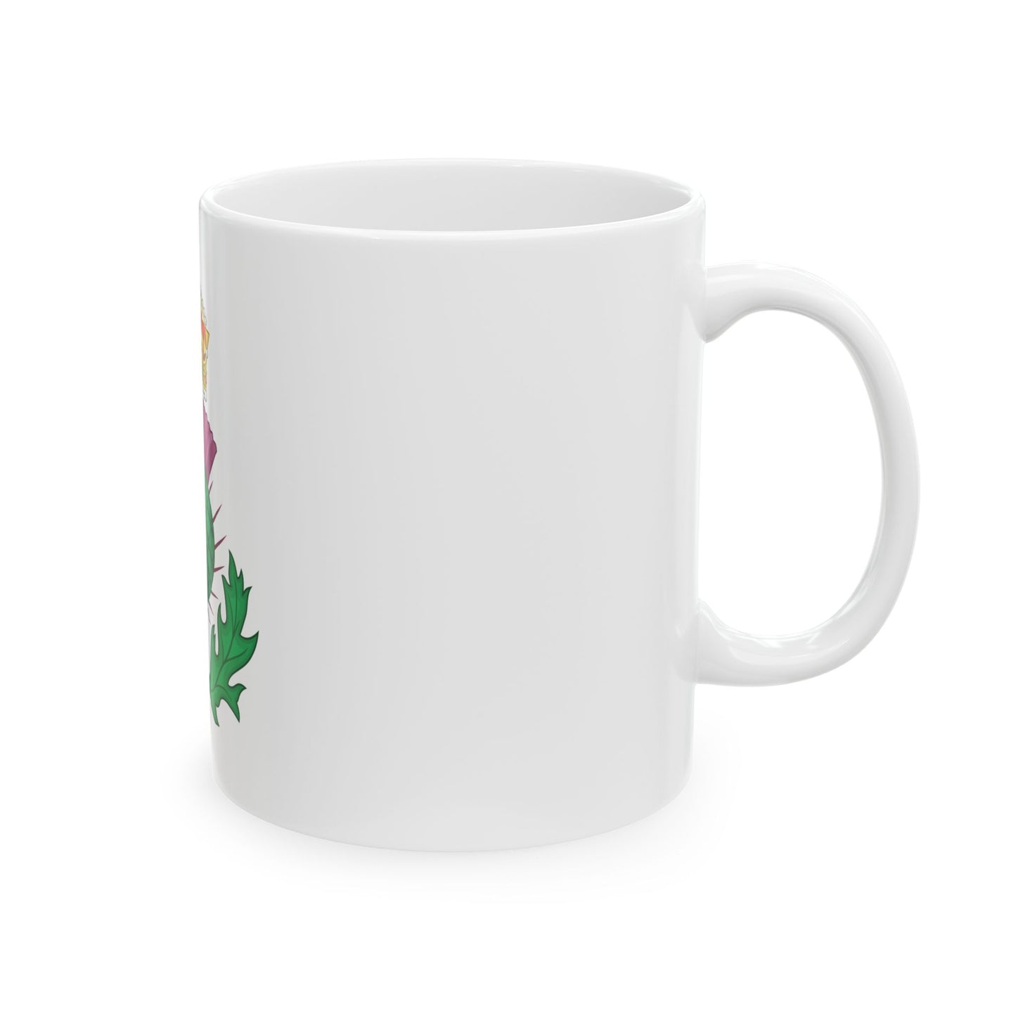 Union of the Crowns Royal Badge - White Coffee Mug