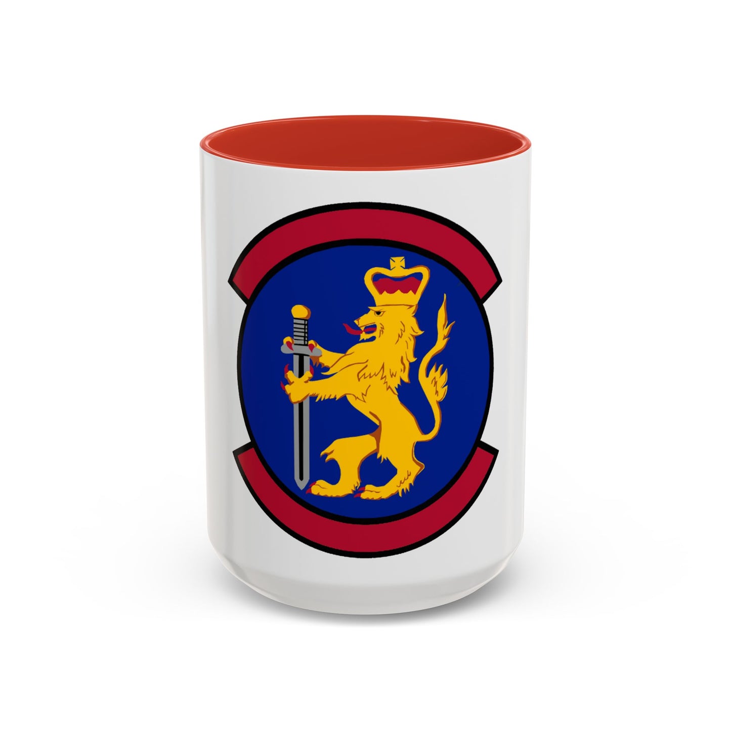 100 Security Forces Squadron USAFE (U.S. Air Force) Accent Coffee Mug