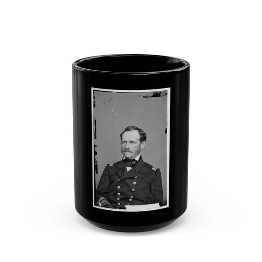 Portrait Of Rear Adm. John A. Dahlgren, Officer Of The Federal Navy (U.S. Civil War) Black Coffee Mug-15oz-Go Mug Yourself