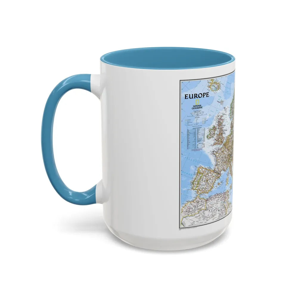 Europe (2004) (Map) Accent Coffee Mug-Go Mug Yourself