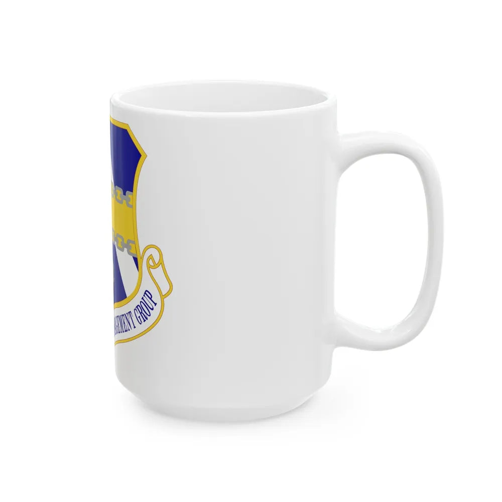 448th Supply Chain Management Group (U.S. Air Force) White Coffee Mug-Go Mug Yourself