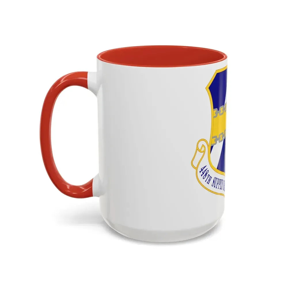 448th Supply Chain Management Group (U.S. Air Force) Accent Coffee Mug - Go Mug Yourself