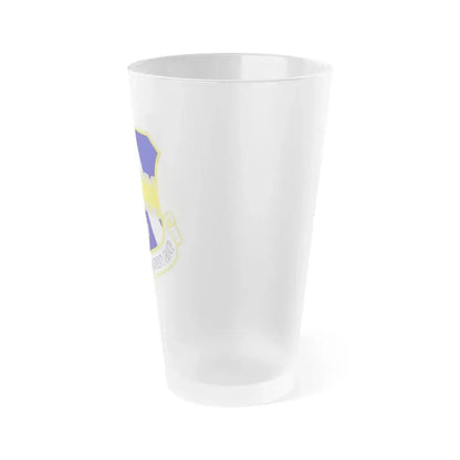 448th Supply Chain Management Group (U.S. Air Force) Frosted Pint Glass 16oz - Go Mug Yourself