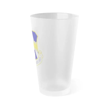 448th Supply Chain Management Group (U.S. Air Force) Frosted Pint Glass 16oz - Go Mug Yourself