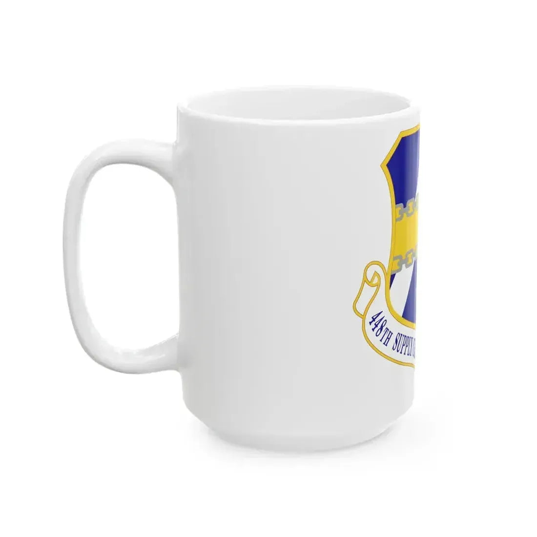 448th Supply Chain Management Group (U.S. Air Force) White Coffee Mug - Go Mug Yourself